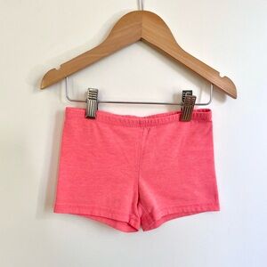 $4 💥Bright Coral Pink Cartwheel Shorts / Bicycle Shorts, Summer Staple